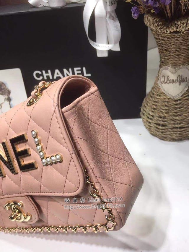 Chanel女包 香奈兒專櫃最新款CF鏈條女包 Chanel2021早春限量版口蓋包 9913  djc4342